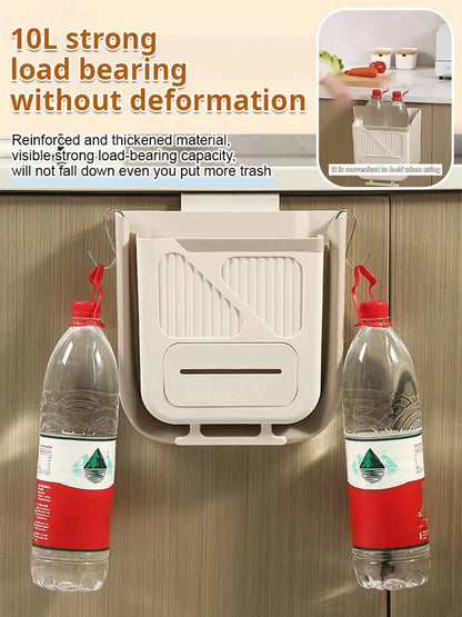 🔥While Supplies Last 50% OFF!🎉 Folding Hanging Kitchen Waste Trash Can