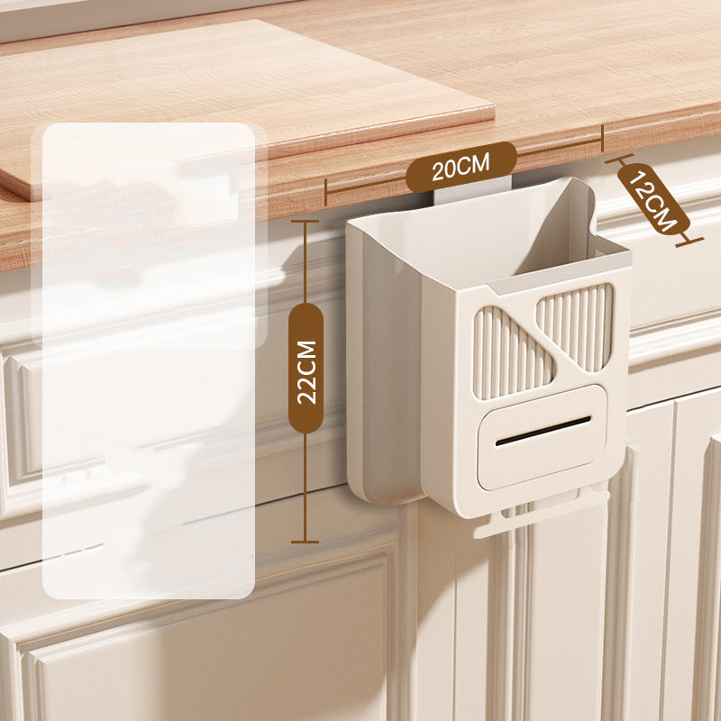 🔥While Supplies Last 50% OFF!🎉 Folding Hanging Kitchen Waste Trash Can