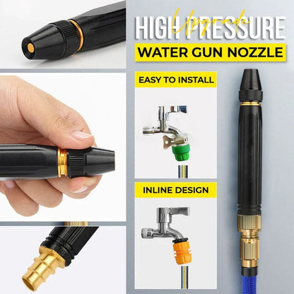 🚗 HOT SALE 50% OFF – High-Pressure Car Washing Nozzle, 360° Rotating Turbo