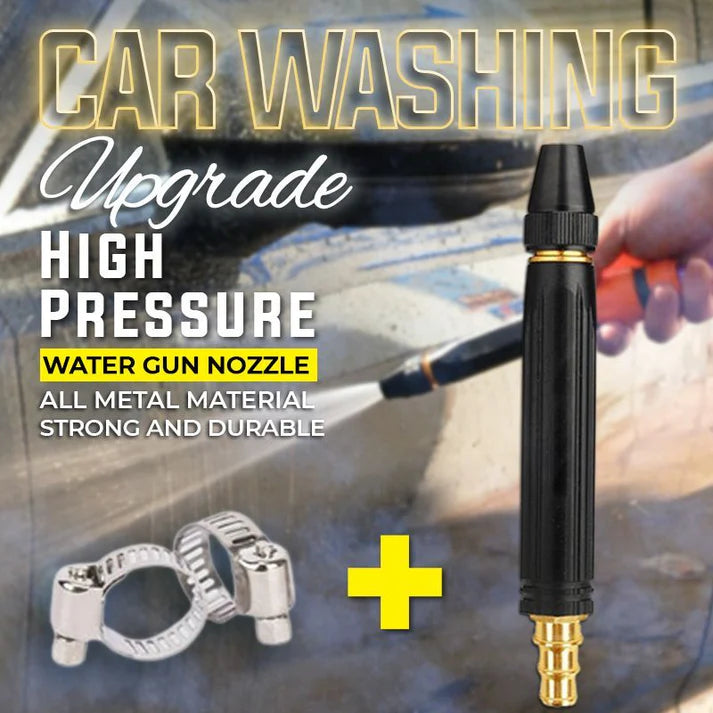 🚗 HOT SALE 50% OFF – High-Pressure Car Washing Nozzle, 360° Rotating Turbo