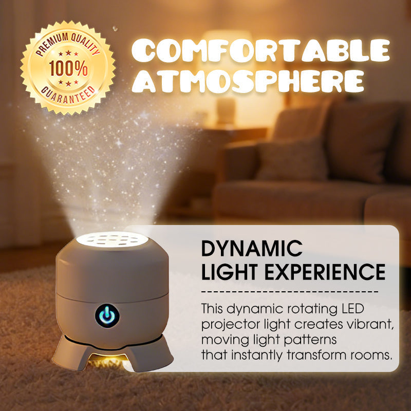 🌊 Transform Your Room into an Underwater Paradise | Dynamic Rotating LED Projector Light with Ocean Waves & Aurora Effects