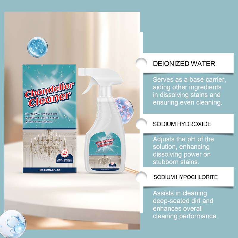 💎 Premium Chandelier Cleaning & Care Spray – Streak-Free, Crystal Clear Shine! ✨