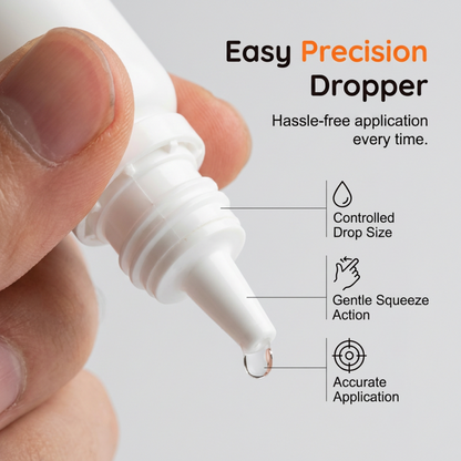 🐾 Pet Eye Wash Drops – Tear Stain Cleanup & Daily Eye-Area Care