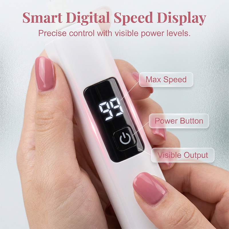 🔥49% OFF Professional Electric Nail Drill Machine, Portable Electric Nail Polisher with 4 Nail Drill Bits