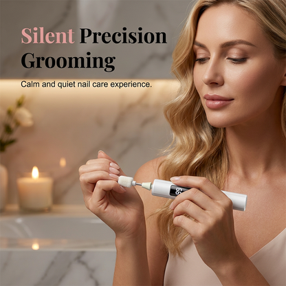 🔥49% OFF Professional Electric Nail Drill Machine, Portable Electric Nail Polisher with 4 Nail Drill Bits