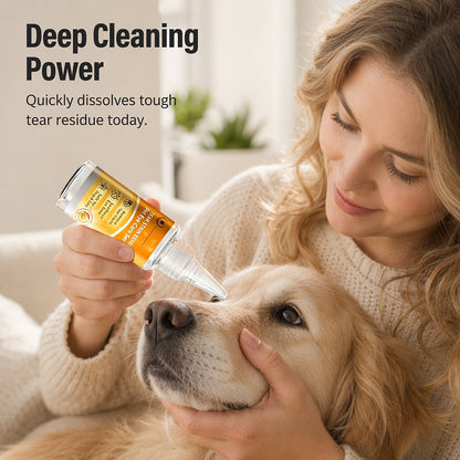 🐾 Tear Stain Remover for Dogs & Cats – 20ml Eye-Area Fur Cleaner ✨