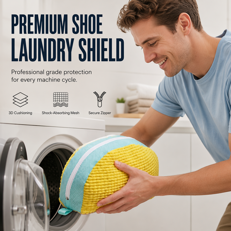 🔥 50% OFF TODAY👟 Shoe Washing Machine Bag – Protect Your Shoes While Washing