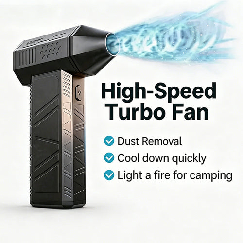 🔥While stocks last: 50% off!🎉New, improved, powerful high-speed fan