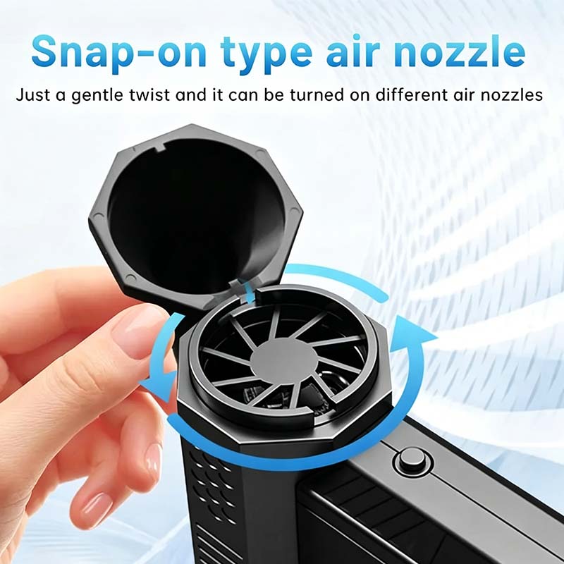 🔥While stocks last: 50% off!🎉New, improved, powerful high-speed fan