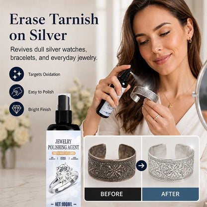 ✨ Jewelry Cleaner Spray – Fast Tarnish Removal & Shine Restore