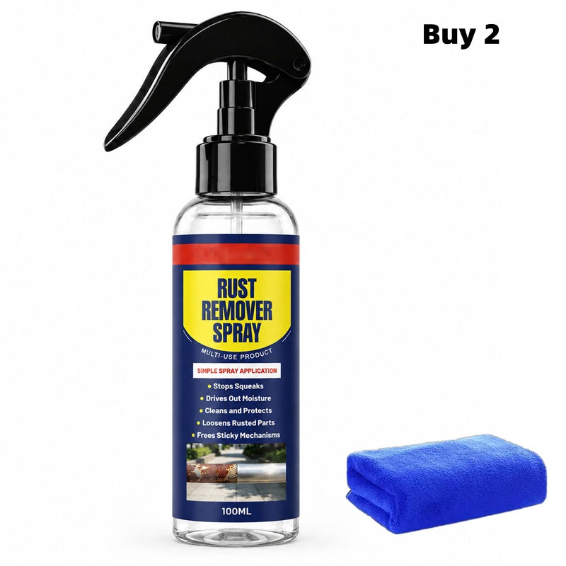 🛠️ Multi-Purpose Rust Remover Spray – 100ml Metal Lubricant Care