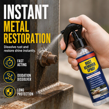 🛠️ Multi-Purpose Rust Remover Spray – 100ml Metal Lubricant Care