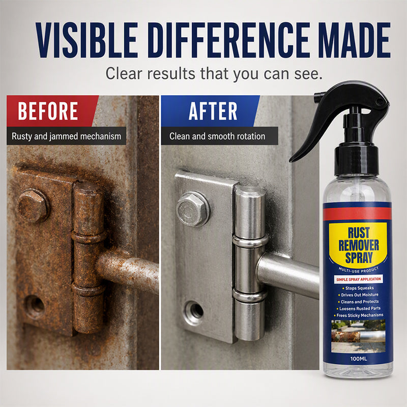 🛠️ Multi-Purpose Rust Remover Spray – 100ml Metal Lubricant Care