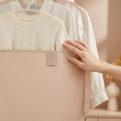 👗 Dust Proof Compression Clothing Cover Wardrobe Organizer ✨