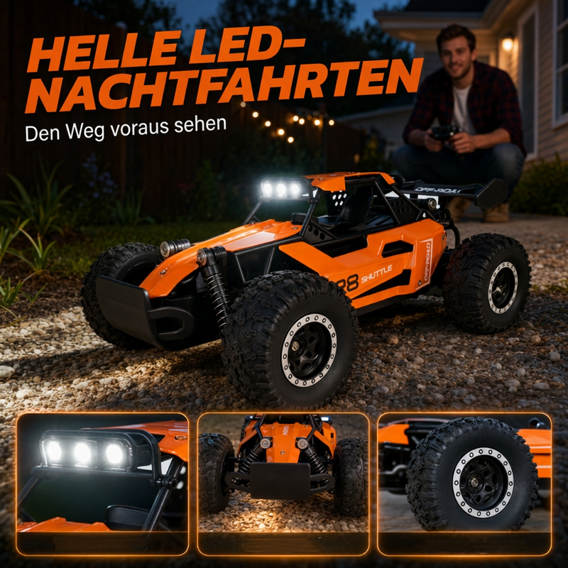 🏎️ Fast Off-Road RC Car - 1:16 4WD All-Terrain Remote Control Truck 🚙