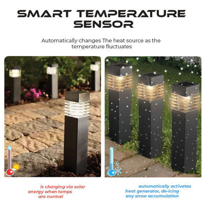 ☀️ Solar-Powered De-Icing Light - Outdoor Warm Deicer & Pathway Lamp ❄️