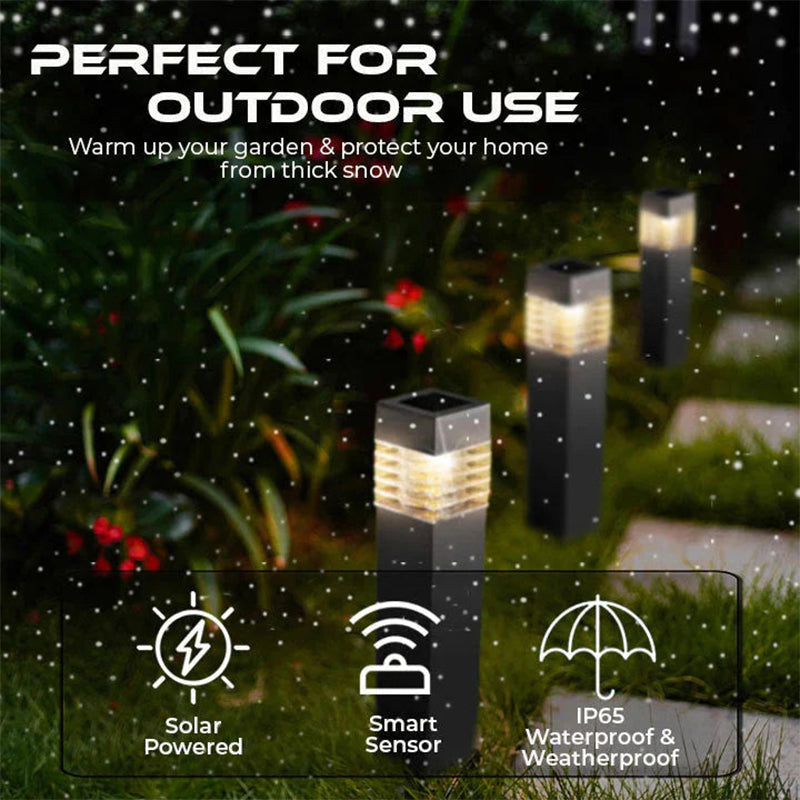 ☀️ Solar-Powered De-Icing Light - Outdoor Warm Deicer & Pathway Lamp ❄️