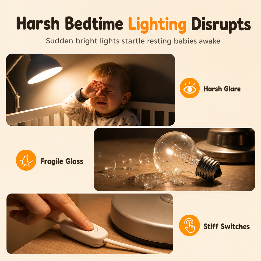 ⚽ Cute Soccer Silicone Tap Night Light Soft LED Lamp 💡