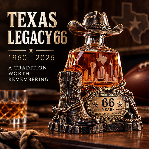 50% OFF New Arrivals🤠 Texas Legacy 66 Whiskey Decanter – Western Collector Gift