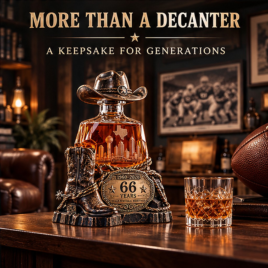 50% OFF New Arrivals🤠 Texas Legacy 66 Whiskey Decanter – Western Collector Gift